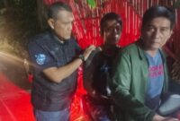 Calo pemalakan penumpang di Pelabuhan Merak menyerahkan diri (Foto: TIMELINES INEWS/Heru Nurhadiyansyah)