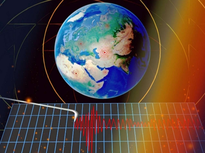Ilustrasi gempa bumi. (Pixabay)