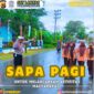 Polres Simeulue Laksanakan Program 'Sapa Pagi' untuk Tingkatkan Keselamatan dan Kelancaran Lalu Lintas