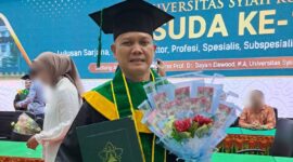 AKP Rahmat Lulus Magister Hukum USK, Ini Profilnya