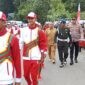 Polisi Amankan dan Kawal Kirab Api PON XXI Aceh-Sumut 2024