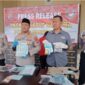 Polres Pandeglang rilis kasus narkoba. (Foto:TLii/Ikhsan)