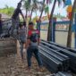 Proyek peningkatan fasilitas di SMPN 1 Banda Aceh menunjukkan kemajuan signifikan pada hari ke-15 pelaksanaannya. 
