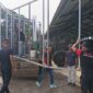 Proyek peningkatan fasilitas di SMPN 1 Banda Aceh menunjukkan kemajuan signifikan pada hari ke-16 pelaksanaannya.