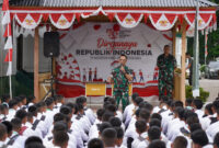 pengumuman hasil seleksi Tingkat Panda untuk Calon Bintara Prajurit Karier TNI AD Reguler Pria, Kowad, dan Keahlian Tahun Anggaran 2024, pada Jumat (23/08/24) sore.