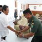 Brigjen TNI Ayi Supriatna, S.I.P., M.M., menyambut kedatangan Menteri Kelautan dan Perikanan Republik Indonesia, Ir. Sakti Wahyu Trenggono, M.M.,Senin (26/08/24)
