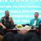 Mayor Jenderal TNI Niko Fahrizal, M.Tr (Han)., memberikan kuliah umum bertajuk “Wawasan Kebangsaan dan Bela Negara untuk Calon Guru Profesional” kepada peserta Pendidikan Profesi Guru (PPG), Rabu (28/08/2024) pagi.
