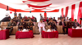 Mayor Jenderal TNI Niko Fahrizal, M.Tr(Han)., menghadiri acara Penyerahan Remisi Umum kepada Narapidana dengan Pengurangan Masa Pidana Umum Bagi Anak Binaan di Lapas Kelas II A. a