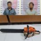 Pelaku dan Penadah kasus Pencurian Diamankan Satreskrim Polres Aceh Selatan.