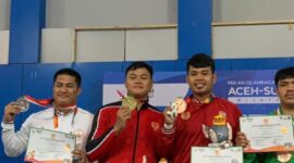 Bripda M Dimas Pratama Raih Medali Emas PON Aceh-Sumut Cabor Kurash