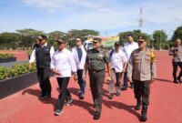 kunjungan ini, Pangdam IM, Pj. Gubernur Aceh, bersama dengan unsur Forum Koordinasi Pimpinan Daerah (Forkopimda), mendampingi Menko PMK dalam rangkaian inspeksi beberapa venue olahraga yang akan digunakan pada PON XXI. Inspeksi ini