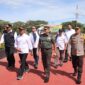 kunjungan ini, Pangdam IM, Pj. Gubernur Aceh, bersama dengan unsur Forum Koordinasi Pimpinan Daerah (Forkopimda), mendampingi Menko PMK dalam rangkaian inspeksi beberapa venue olahraga yang akan digunakan pada PON XXI. Inspeksi ini