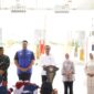 Mayor Jenderal TNI Niko Fahrizal, M.Tr. (Han), turut menghadiri acara peresmian jalan tol Sibanceh (Sigli-Banda Aceh) oleh Presiden Republik Indonesia, Ir. H. Joko Widodo,Senin (09/09/24). 