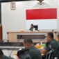 Dalam rapat tersebut, Danrindam Iskandar Muda, Kolonel Inf Hasandi Lubis, memaparkan RGB pelaksanaan Latihan UST Batrai Yonarmed 17/KC.Kamis (12/09/24)