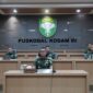 Rapat yang dipimpin oleh Asisten Teritorial Kepala Staf Angkatan Darat (Aster Kasad), Mayor Jenderal TNI Joko Hadi Susilo, S.I.P.,terpusat dari Aula A.H. Nasution, Mabesad, Kamis (19/09/2024)