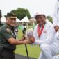 Mayor Jenderal TNI Niko Fahrizal, M.Tr.(Han), turut menyaksikan secara langsung final cabang olahraga Rugby Putra pada PON XXI Aceh-Sumut 2024 
