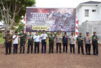 Kegiatan tersebut melibatkan sekitar 850 personel gabungan dari TNI, Polri, dan masyarakat. Sabtu pagi (28/09/24).