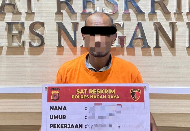 Satreskrim Polres Nagan Raya Berhasil Menangkap Pelaku Pembakaran Alat Berat