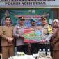 Kapolres Aceh Besar Serahkan Pupuk Dan Bibit Jagung, Wujud Nyata Sukseskan Program Ketahanan Pangan