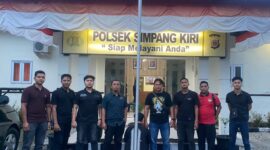 Sat Reskrim Polres Aceh Selatan Amankan Pelaku Tindak Pidana Pelecehan Seksual