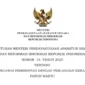 Tangkapan layar KepmenPANRB Nomor 16 Tahun 2025 tentang PPPK Paruh Waktu .(TLI)