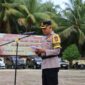 Wakapolres Pidie Jaya, Kompol Muara Uli Saut Hamonangan, S.E., M.M, Pimpin Upacara Hari Kesadaran Nasional. di halaman Mapolres Pidie Jaya, Jumat (17/1/2025). foto. humas Polres 