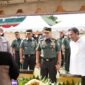 Mayor Jenderal TNI Niko Fahrizal, M.Tr. (Han), meresmikan peluncuran layanan Wifi Gratis AcehLink, sebuah program kolaborasi antara Kodam Iskandar Muda dan PT. AcehLink Media.di Lapangan Blang Padang, Banda Aceh, pada Jum'at (24/1/2025).