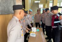 Kapolres Pidie Jaya AKBP Ahmad Faisal Pasaribu, S.H., S.I.K., M.H., Gelar inspeksi mendadak (sidak) tes urine terhadap personel Polres Pidie Jaya Kamis, (30-01-2025).foto.Ist