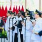 Pelantikan dan Pengambilan Sumpah Kepala Daerah Terpilih 2024 di Instana Negara Jakarta oleh Presiden Prabowo Subianto, Kamis (20/2/2025). (Foto : Dok. Kominfosandi Poso/Humas).