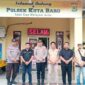 Sosialisasi Migrasi Aman! Kapolsek Kuta Baro Terima Kunjungan SBMI Aceh