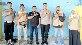 Kapolsek Blang Bintang Gelar Juma't Curhat Bersama SBMI Aceh