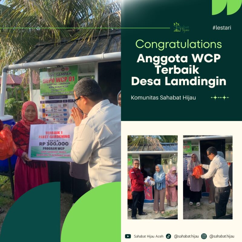 Peresmian dan Serah Terima Depo WCP di Desa Lamdingin