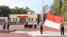 Polres Aceh Besar Gelar Upacara Hari Kesadaran Nasional Tahun 2025