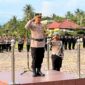 Polres Pidie Jaya menggelar Upacara Hari Kesadaran Nasional di Lapangan Apel Polres Pidie Jaya , Senin, 17 Februari 2025.foto.Ist