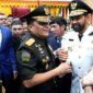 Mayor Jenderal TNI Niko Fahrizal, M.Tr. (Han), menghadiri pelantikan Gubernur dan Wakil Gubernur Aceh terpilih, Muzakir Manaf dan Fadhlullah yang berlangsung di Gedung Utama Dewan Perwakilan Rakyat Aceh (DPRA), Rabu (12/2/2025). 