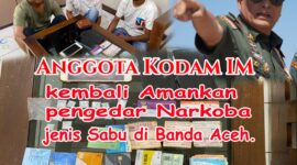 Anggota Intelijen Kodam Iskandar Muda berhasil menangkap tiga orang terduga pelaku peredaran narkoba jenis sabu-sabu di Desa Deah Raya, Kecamatan Syiah Kuala, Kota Banda Aceh,dengan berat total 2,5 gram. pada Kamis dini hari (6/2/25).