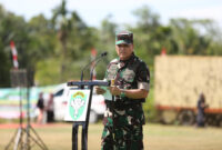 Mayor Jenderal TNI Niko Fahrizal, M.Tr. (Han), menekankan pentingnya penguasaan Beladiri Militer (BDM) Taktis bagi setiap prajurit Kodam IM. dalam rangka menindaklanjuti instruksi Kepala Staf Angkatan Darat (Kasad) Jenderal TNI Maruli Simanjuntak, M.Sc.,disampaikan Pangdam IM pada Minggu (2/2/2025), 