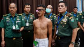  Mayor Jenderal TNI Niko Fahrizal, M.Tr.(Han), memimpin Sidang Pemilihan Tingkat Pantukhir Daerah (Panda) dalam rangka Penerimaan Calon Tamtama Prajurit Karier (Cata PK) TNI AD Gelombang I Tahun Anggaran 2025 di jajaran Kodam Iskandar Muda. Senin (10/2/25)