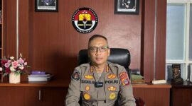 Kabihumas Polda Sulteng Kombes Pol. Djoko Wienartono, Jumat (14/2/2025). (Foto : Humas Polda Sulteng).