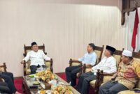 Wakil Gubernur Aceh Sambut Kunjungan Dirjen PHU Kemenag RI, Bahas Peningkatan Kuota Haji dan Peresmian Gedung Pelayanan Haji