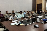 Karoops Polda Aceh Hadiri Rapat Koordinasi Persiapan Pawai Takbir dan Salat Idulfitri 1446 H