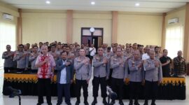 Tim Pusat Penelitian dan Pengembangan (Puslitbang) Polri melakukan penelitian mengenai Profesionalitas Polri dan Mitigasi Etik di Polres Pidie Jaya.Selasa, 18 Maret 2025.foto.Ist