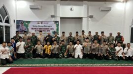 Polres Pidie Jaya menggelar acara Buka Puasa Bersama TNI-Polri, Tokoh Agama (Toga), dan Tokoh Masyarakat (Tomas) di Masjid Al-Fahri Polres Pidie Jaya, Kamis, 20 Maret 2025