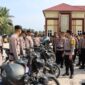 Polres Pidie Jaya menggelar Apel Kendaraan Dinas pada Selasa (25/3/2025)di Lapangan Apel Polres Pidie Jaya.Foto.Ist