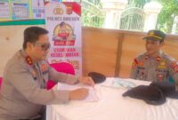 Kapolda Aceh Tinjau Pos Pengamanan Lebaran di Bireuen