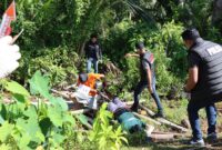 Kepolisian Resor Pidie Jaya menggelar rekonstruksi kasus 
pembunuhan yang melibatkan seorang pelaku berstatus anak di bawah umur, pada Kamis (17/4/2025),