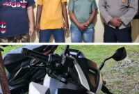 Dua pelaku diamankan masing-masing berinisial SB (47), warga Kecamatan Samalanga, Kabupaten Bireuen, dan YA (44), warga Kecamatan Suka Makmur, Kabupaten Aceh Besar, Jumat (18-04-2025) foto.ist