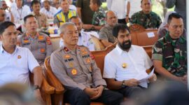Wakapolda Aceh dan Gubernur Hadiri Gerakan Tanam Padi Serentak bersama Presiden