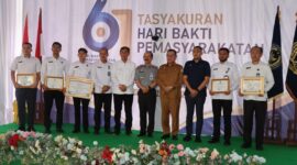 Dirresnarkoba Polda Aceh Hadiri Tasyakuran Hari Bakti Pemasyarakatan ke-61 