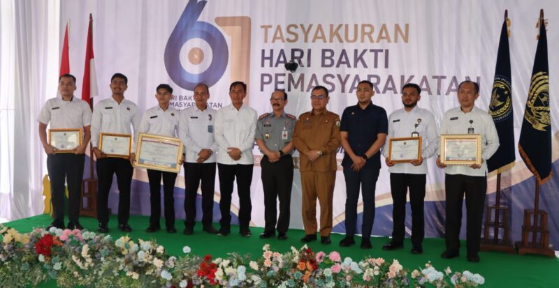 Dirresnarkoba Polda Aceh Hadiri Tasyakuran Hari Bakti Pemasyarakatan ke-61 